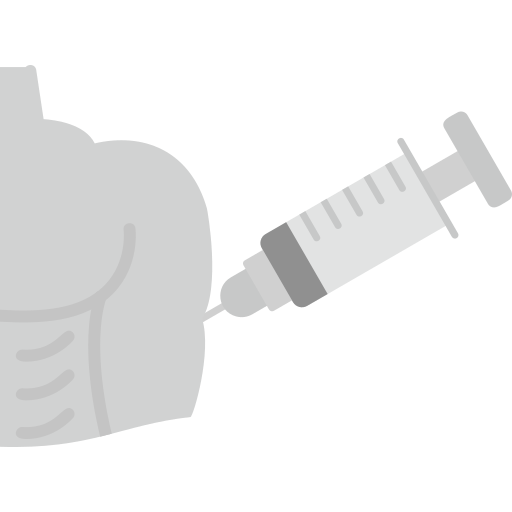 Vaccination Generic Grey icon