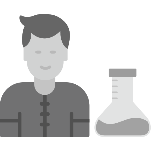 科学者 Generic Grey icon