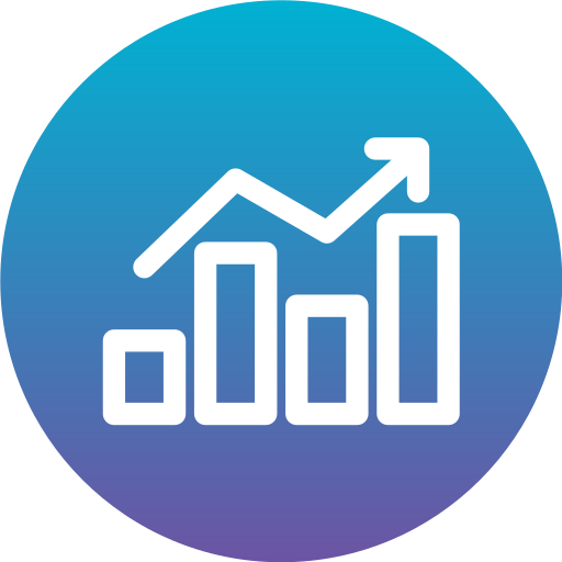 diagramm Generic Flat Gradient icon