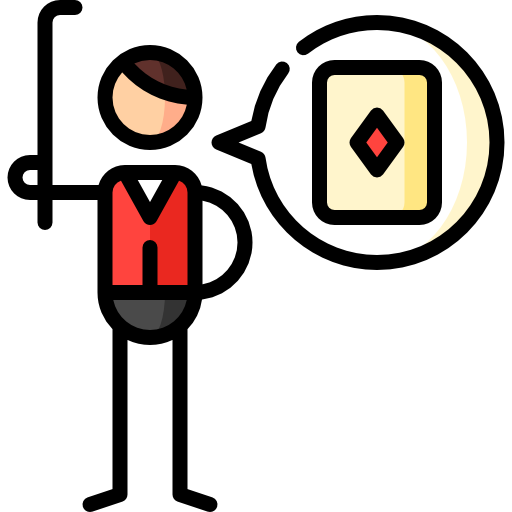 Croupier Puppet Characters Lineal Color icon