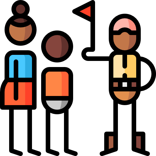 Guide Puppet Characters Lineal Color icon