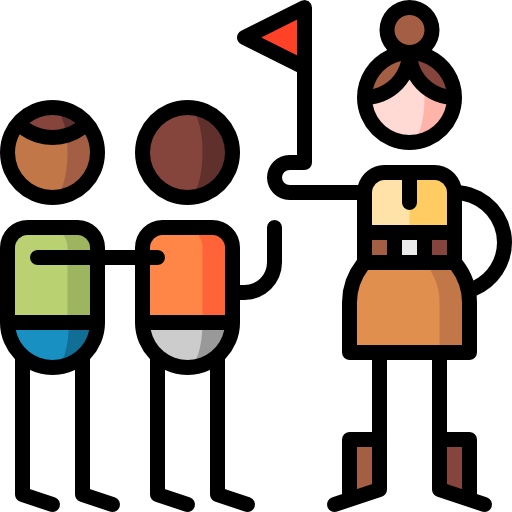 Guide Puppet Characters Lineal Color icon