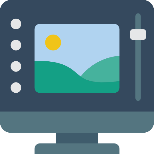 monitor Basic Miscellany Flat ikona