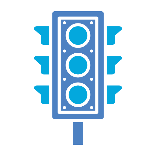 semaforo Generic Blue icona