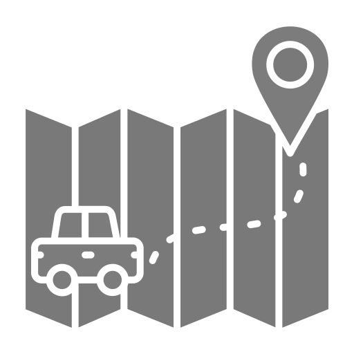 Карта путешествия Generic Grey иконка