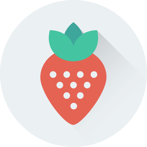fraise Generic Flat Icône
