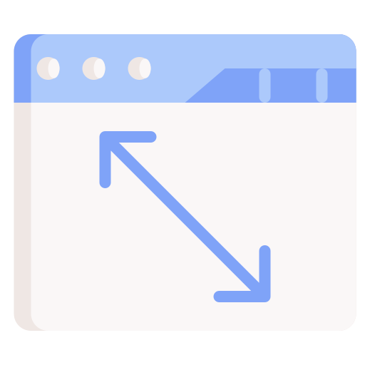Enlarge Generic Flat icon