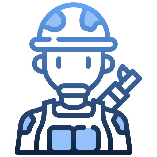 Soldier Generic Blue icon