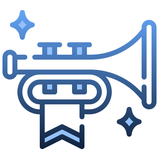 trompet Generic Blue icoon