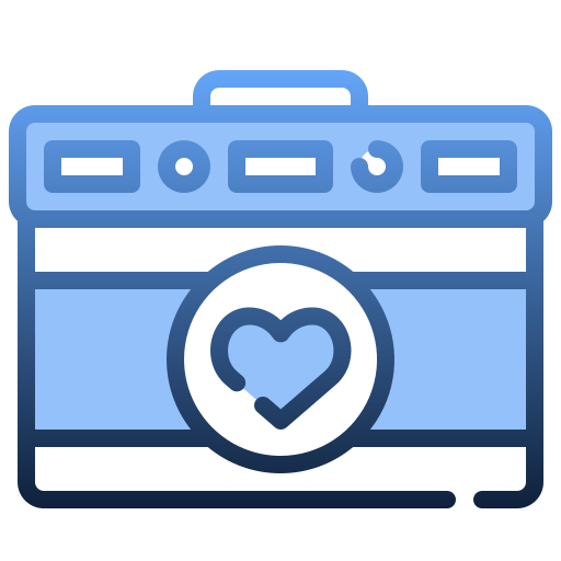 camera Generic Blue icoon