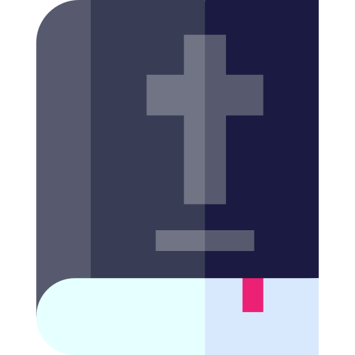 Bible Basic Straight Flat icon