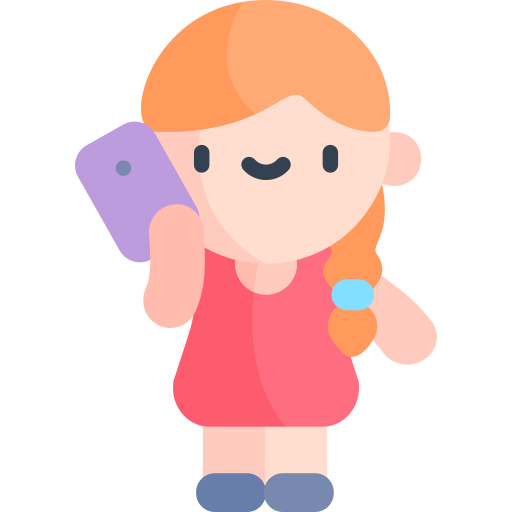 handy, mobiltelefon Kawaii Flat icon