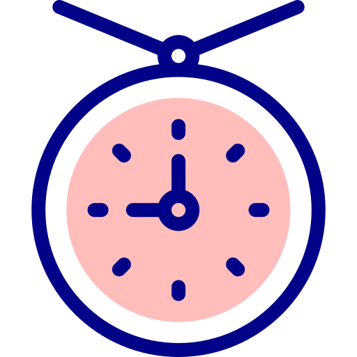 reloj de bolsillo Detailed Mixed Lineal color icono