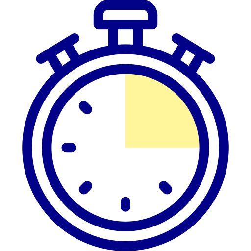 chronomètre Detailed Mixed Lineal color Icône