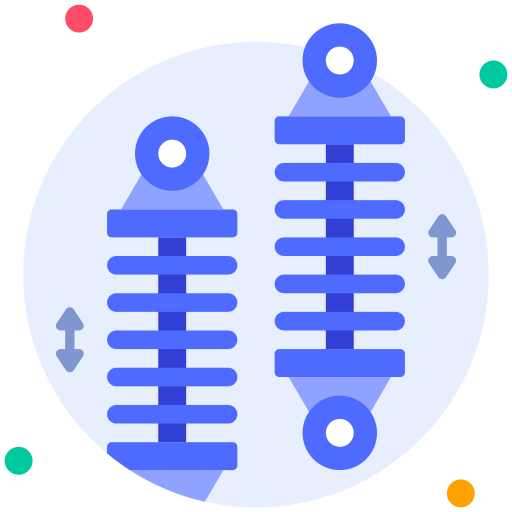 stoßdämpfer Generic Rounded Shapes icon