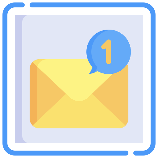 Mail inbox Generic Flat icon