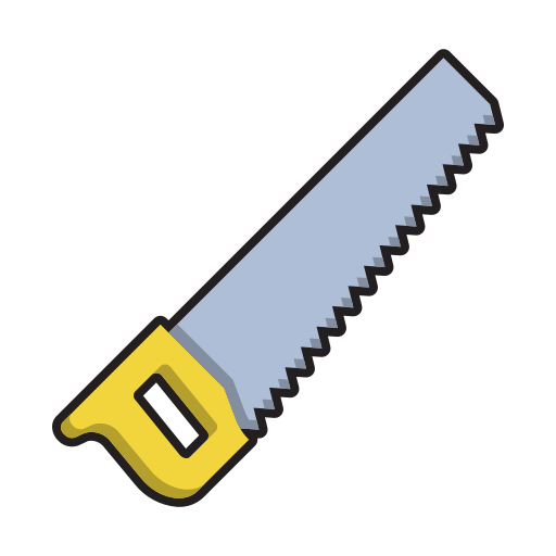 Saw blade Generic Outline Color icon