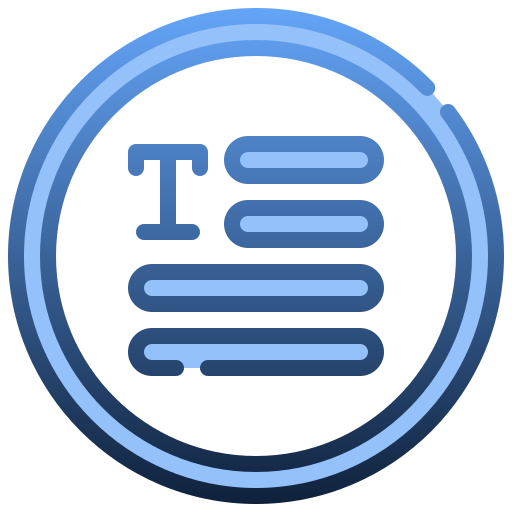 type Generic Blue icoon