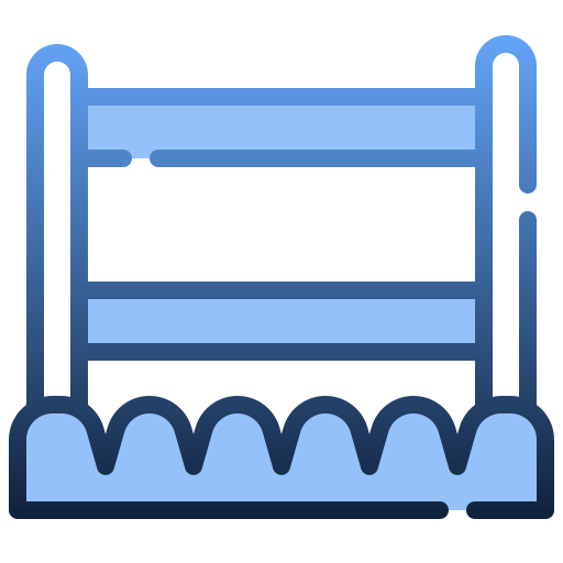 clôture Generic Blue Icône