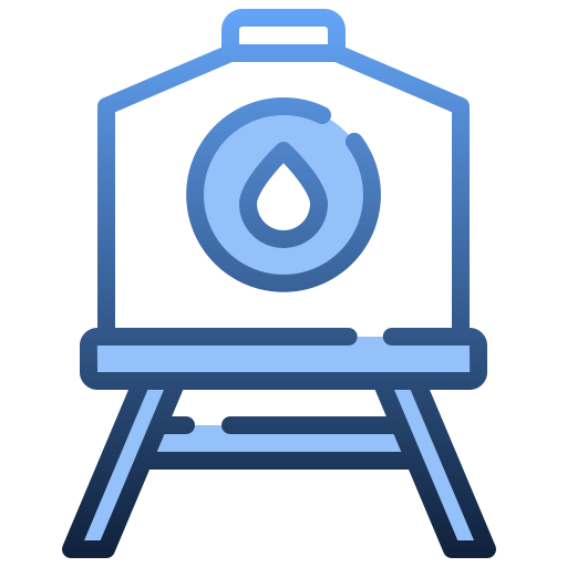 Water tank Generic Blue icon