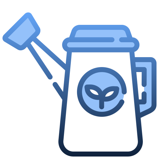 Watering can Generic Blue icon