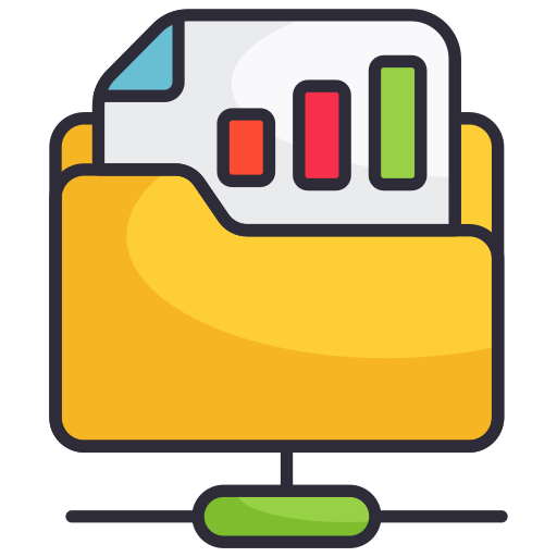 Data sharing Generic Outline Color icon