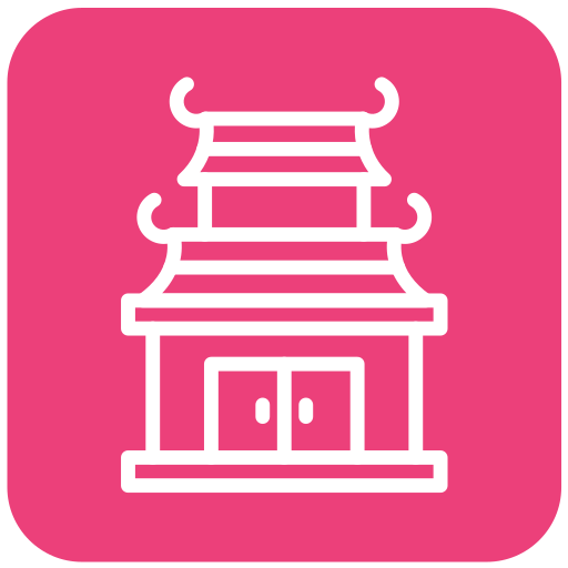 templo chinês Generic Flat Ícone
