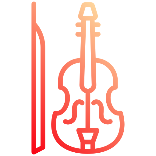 Violin Generic Gradient icon