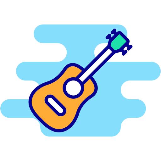 Guitar Generic Rounded Shapes icon