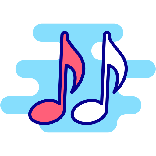 notas musicales Generic Rounded Shapes icono