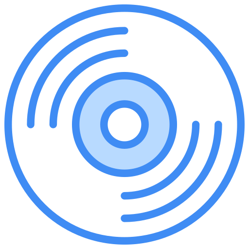 płyta cd Generic Blue ikona