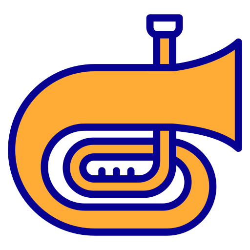 tuba Generic Outline Color ikona
