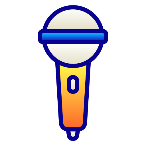 マイクロフォン Generic Lineal Color Gradient icon