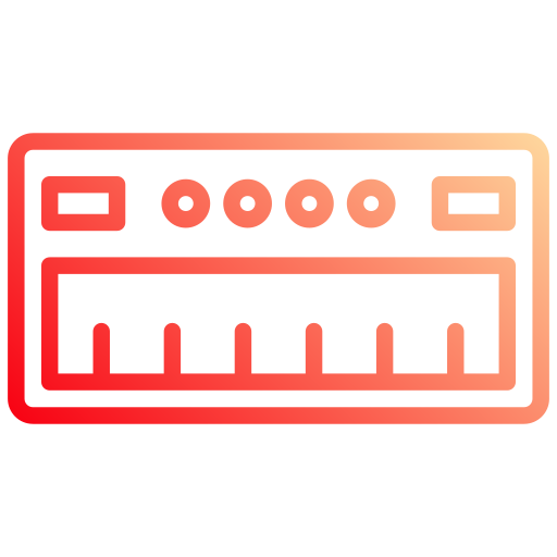 피아노 Generic Gradient icon