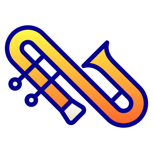 Saxophone Generic Lineal Color Gradient icon