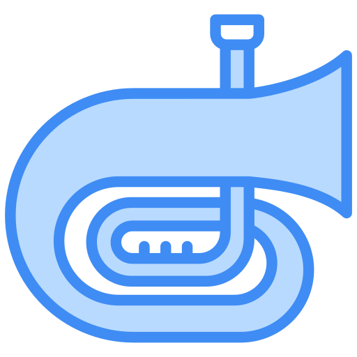 tuba Generic Blue icon
