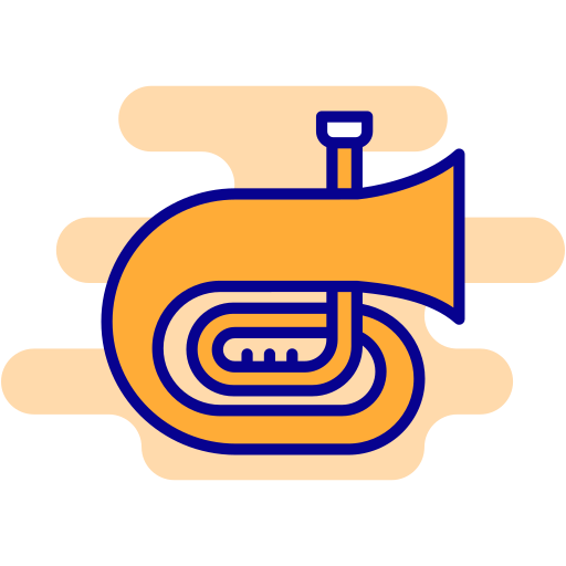 tuba Generic Rounded Shapes icono