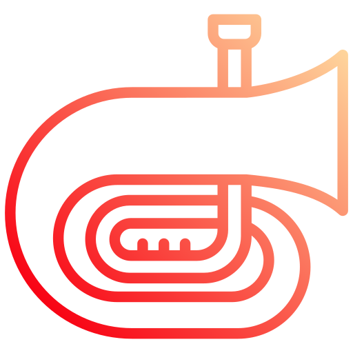 tuba Generic Gradient icono