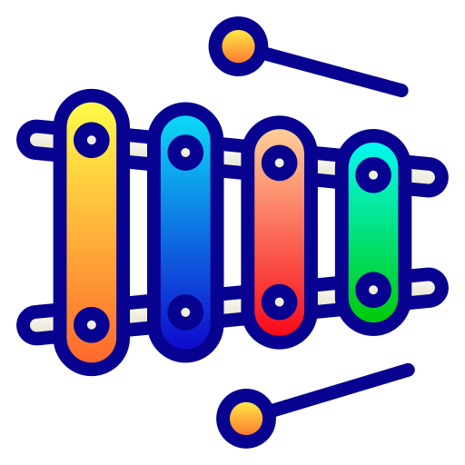 xilofone Generic Lineal Color Gradient Ícone