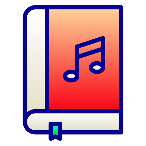 Music book Generic Lineal Color Gradient icon