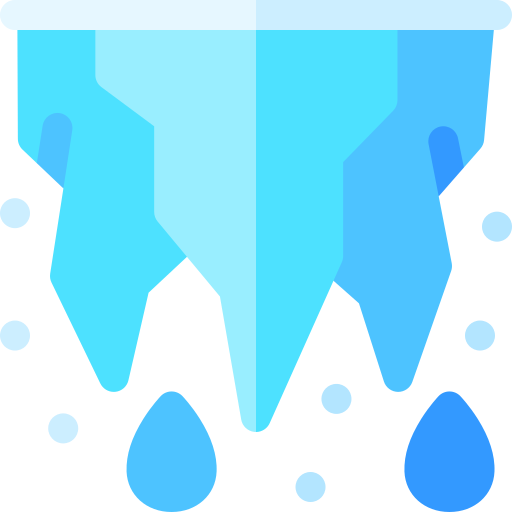 ijskegel Basic Rounded Flat icoon
