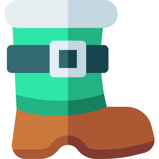 schneestiefel Basic Rounded Flat icon