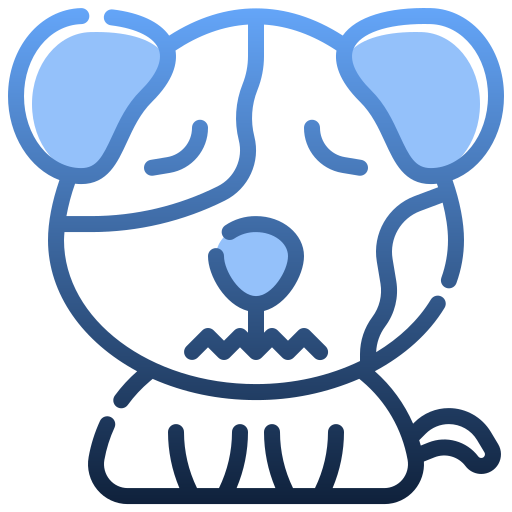 Nervous Generic Blue icon