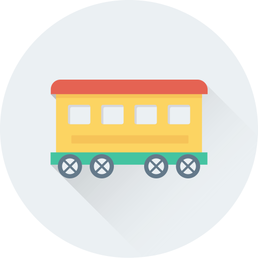 Passenger train Generic Flat icon