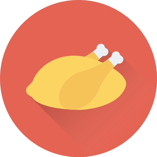 Roasted chicken Generic Flat icon