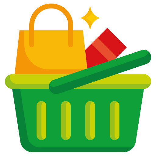cesta de la compra Generic Flat icono