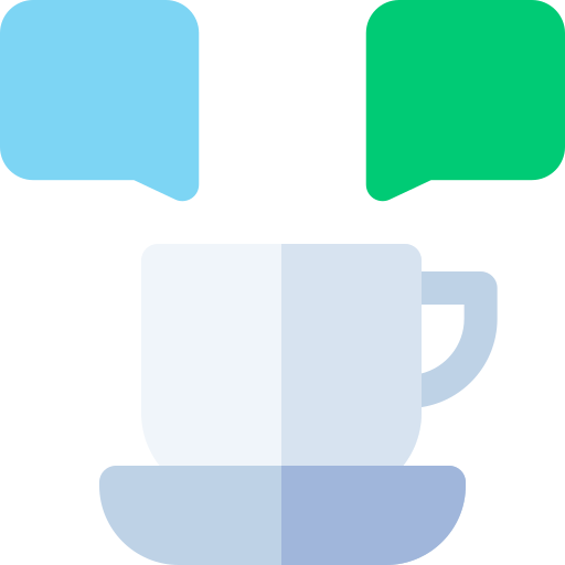 Coffee mug Basic Rounded Flat icon