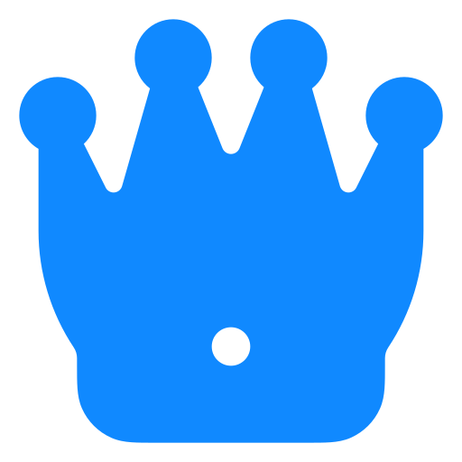 koningin Generic Blue icoon