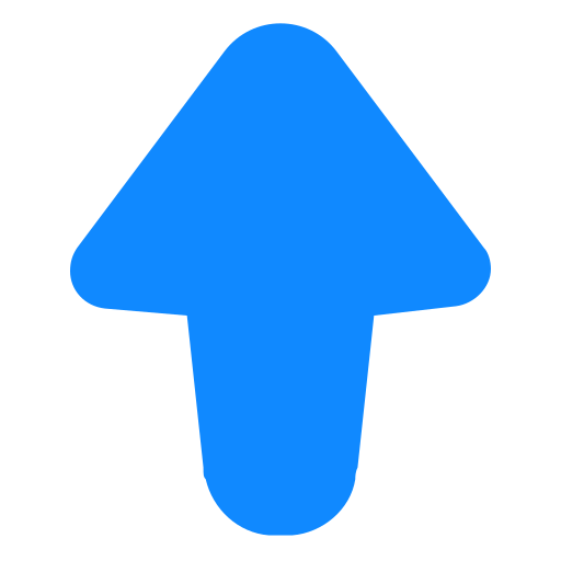 pfeil nach oben Generic Blue icon
