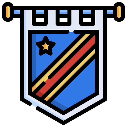demokratyczna republika konga Generic Outline Color ikona
